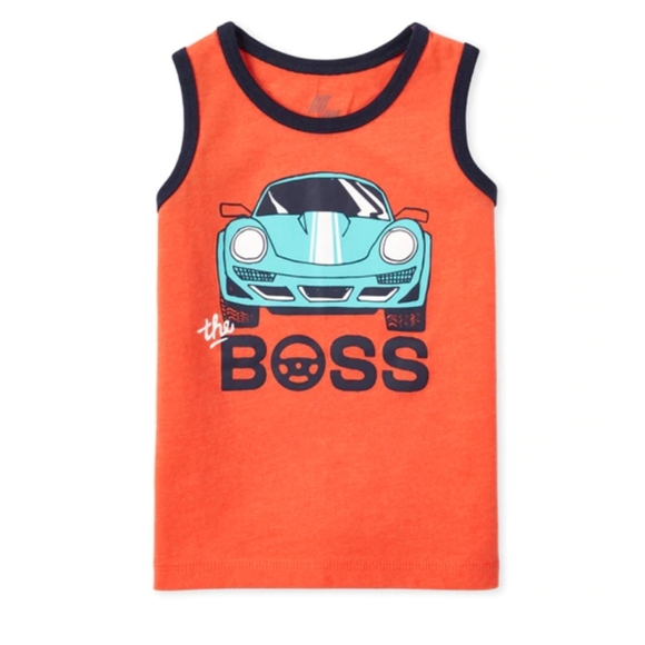 Childrens Place  Boys Graphic Tank Top Bundle - Picture 3 of 6